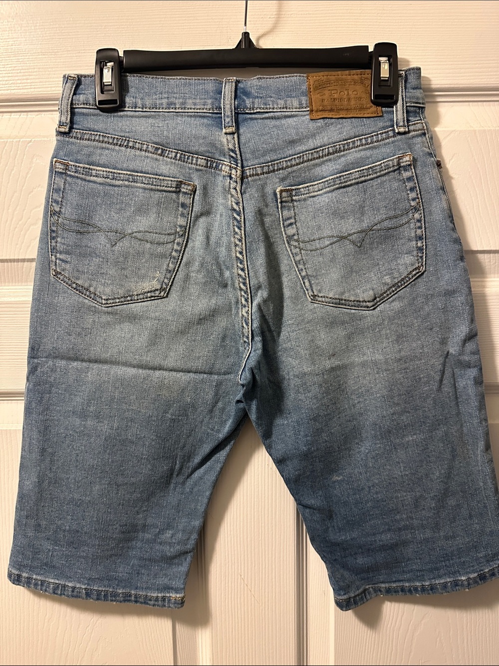 Boy’s Polo Ralph Lauren ‘The Sullivan Slim’ Light Blue Denim Jean Shorts Size 18